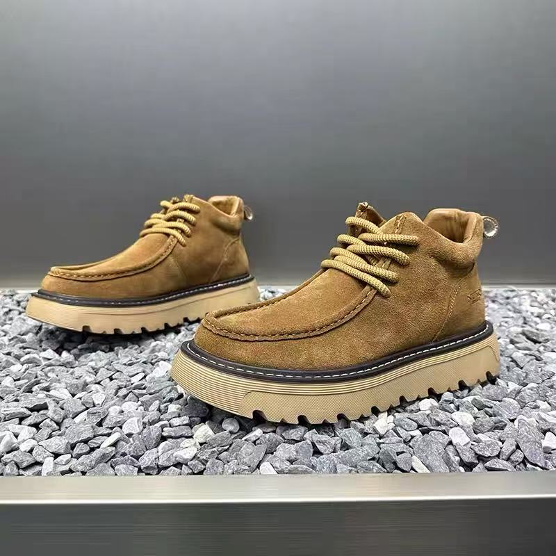 Street Fashion Walking - Herfst Winter Mannen Platform Laarzen Designer
