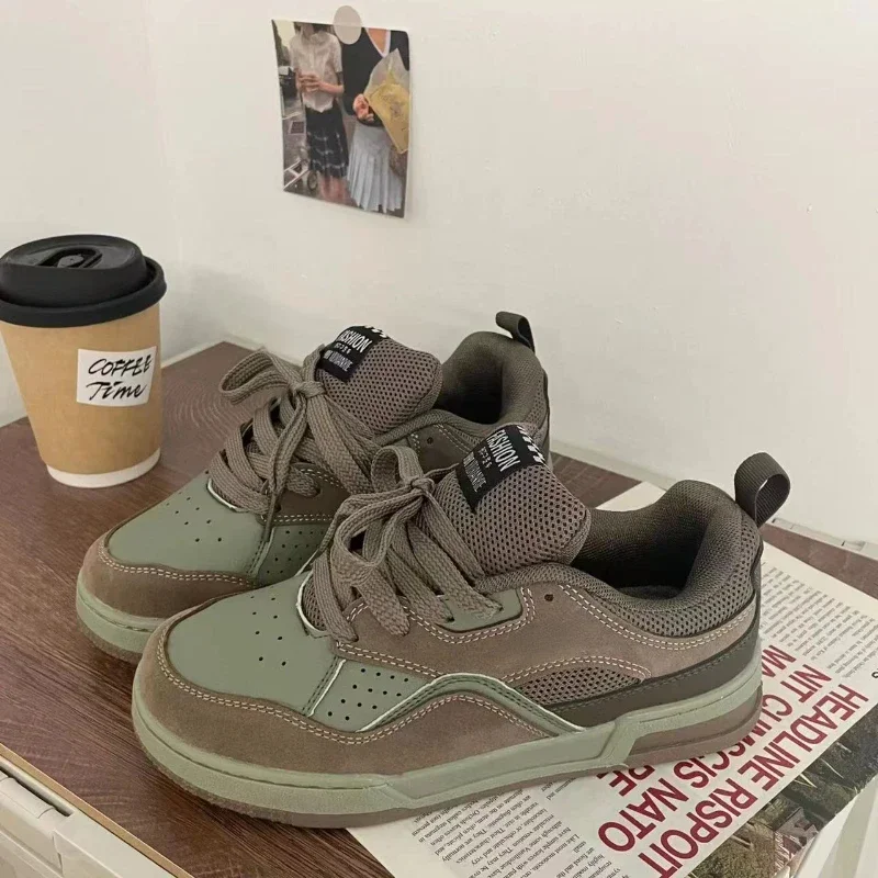 Street Fashion Walking - Mode Vintage Sneakers Heren Amerikaanse Stijl
