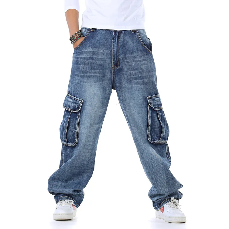 Street Fashion Guys - Baggy jeans voor heren Lente en