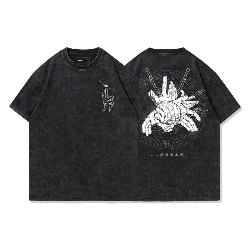 Street Fashion Anime - 2026 Jujutsu Kaisen Sukuna Grafische T-shirt