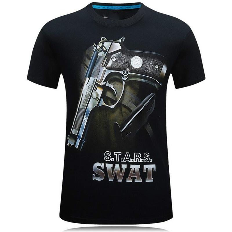 Street Fashion Guys - Stoere Guy Stijl 3D Print T-shirt