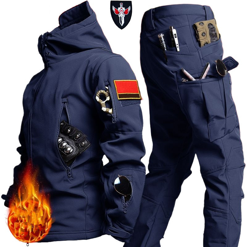Camo Pattern Set - 5XL 6XL Outdoor Huidwarmte Set Camo