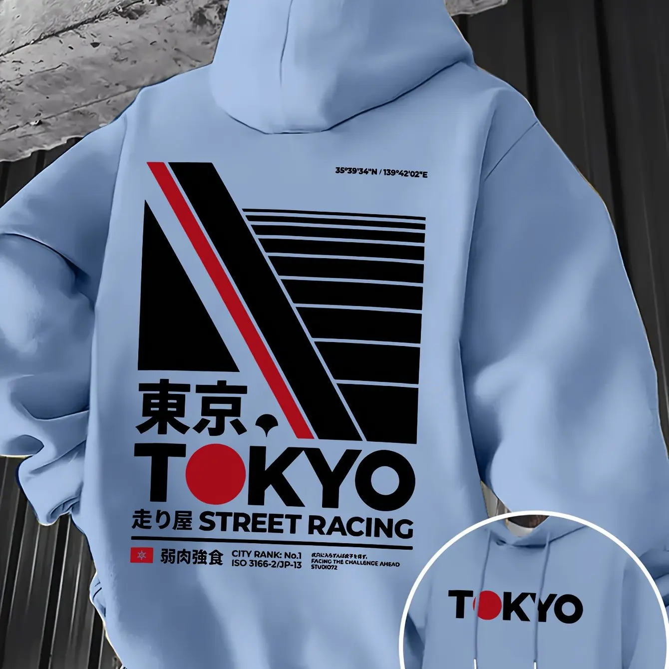 Street Fashion Guys - Retro JDM Tokyo Racing Double Side
