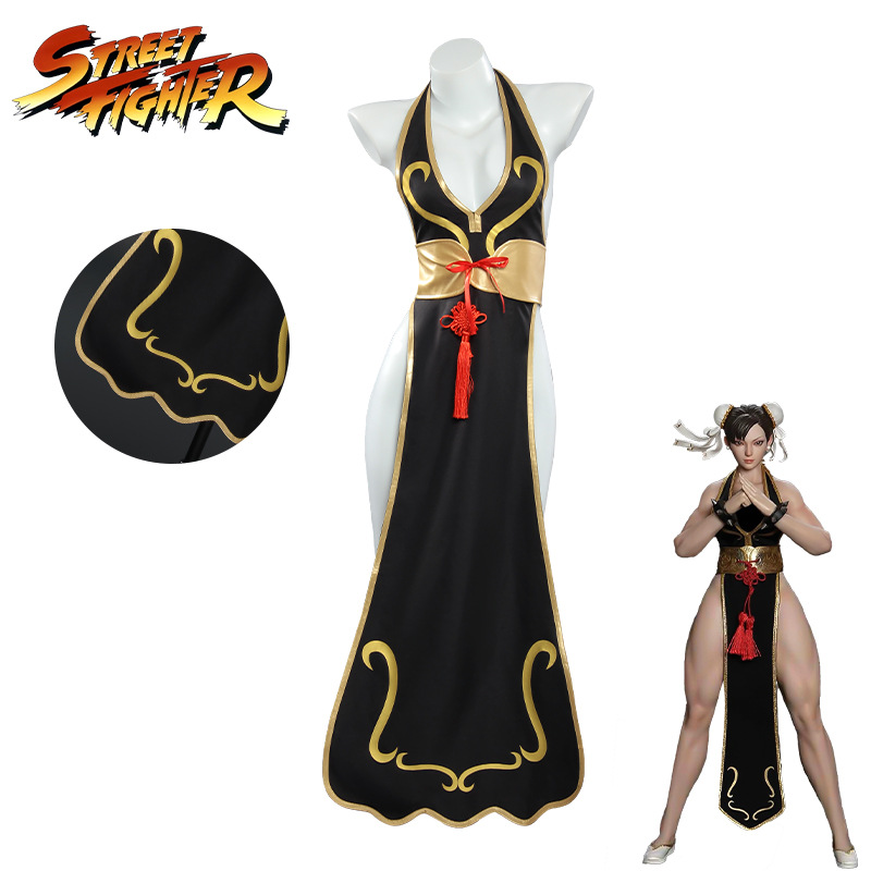 Nieuw Street Fighter Chunli co - Street Fashion Anime recensie en prijs