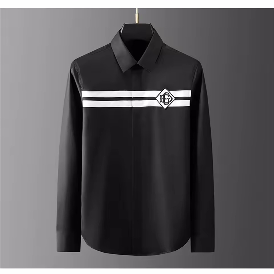 Luxe basic shirt heren casual  - Street Fashion Shanghai recensie en prijs