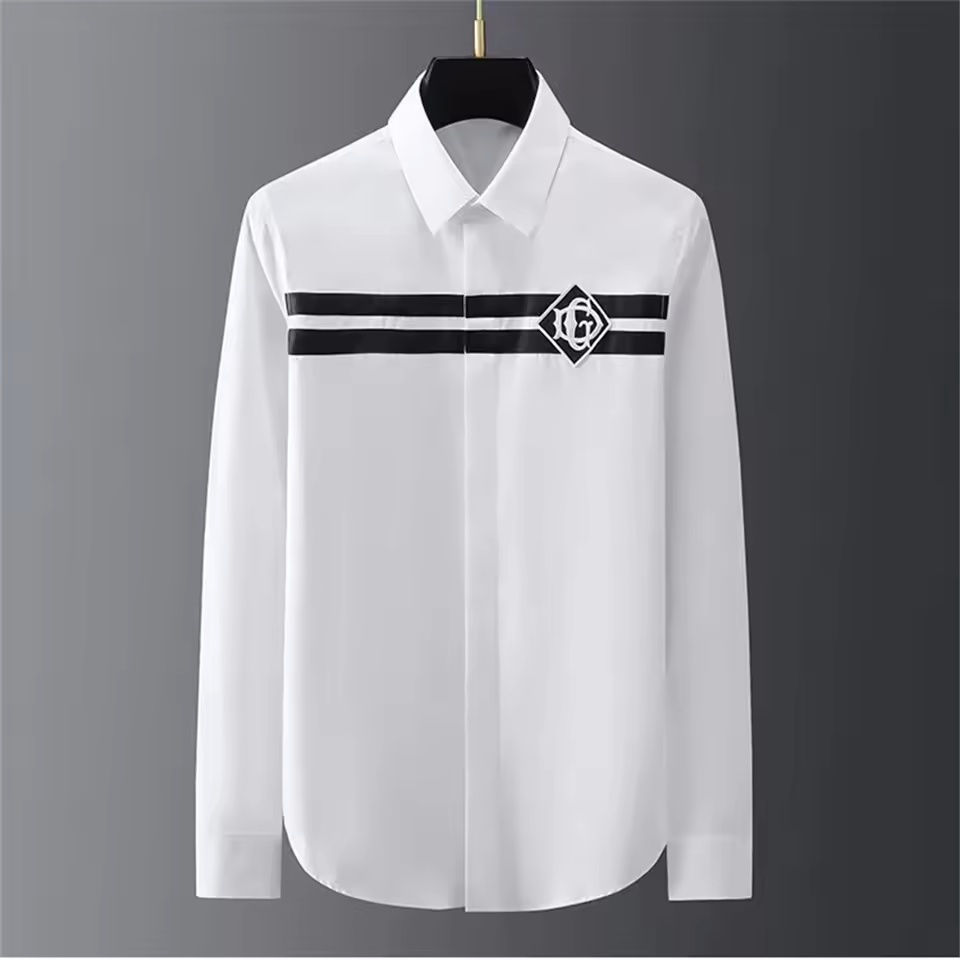 Luxe basic shirt heren casual  - Street Fashion Shanghai recensie en prijs