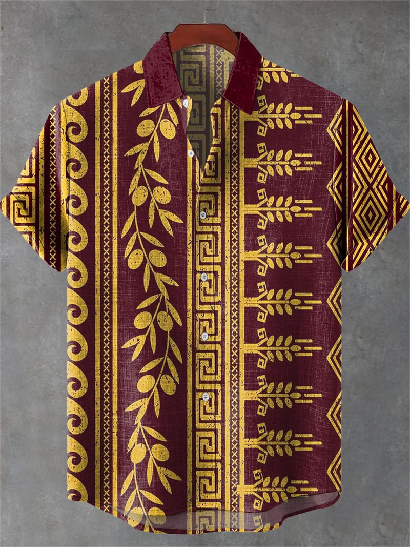 Nieuw herenoverhemd met korte  - Street Fashion Shanghai recensie en prijs