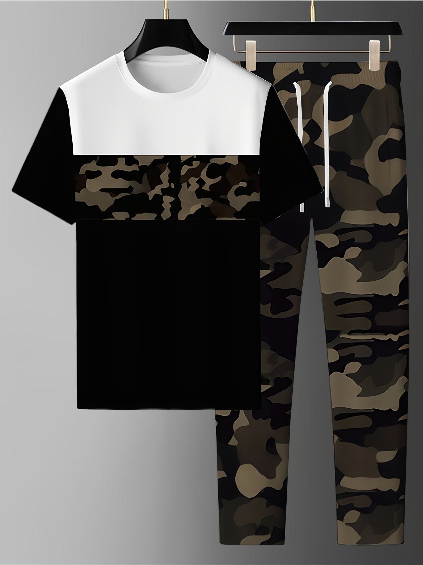 Zomer 2026 Nieuwe Heren Korte  - Camo Pattern Set recensie en prijs