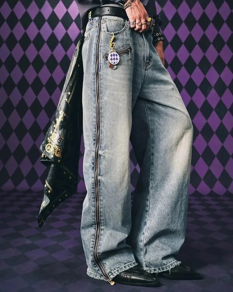 Y2K Streetwear Mannen Hip Hop  - Street Fashion Jeans Men recensie en prijs