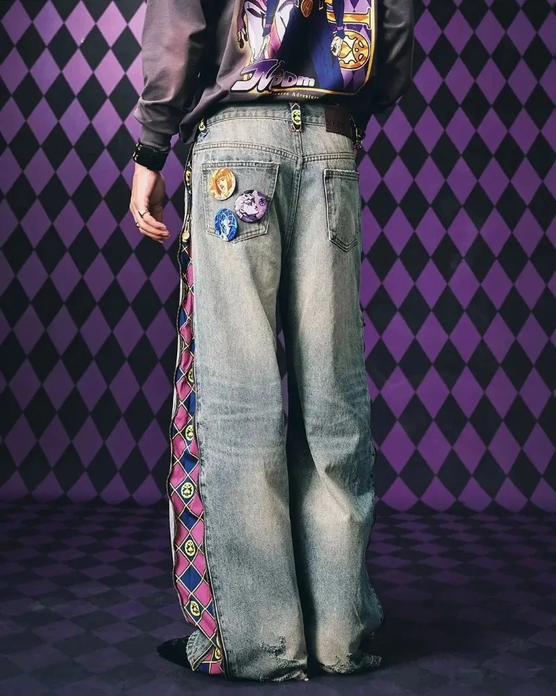 Y2K Streetwear Mannen Hip Hop  - Street Fashion Jeans Men recensie en prijs