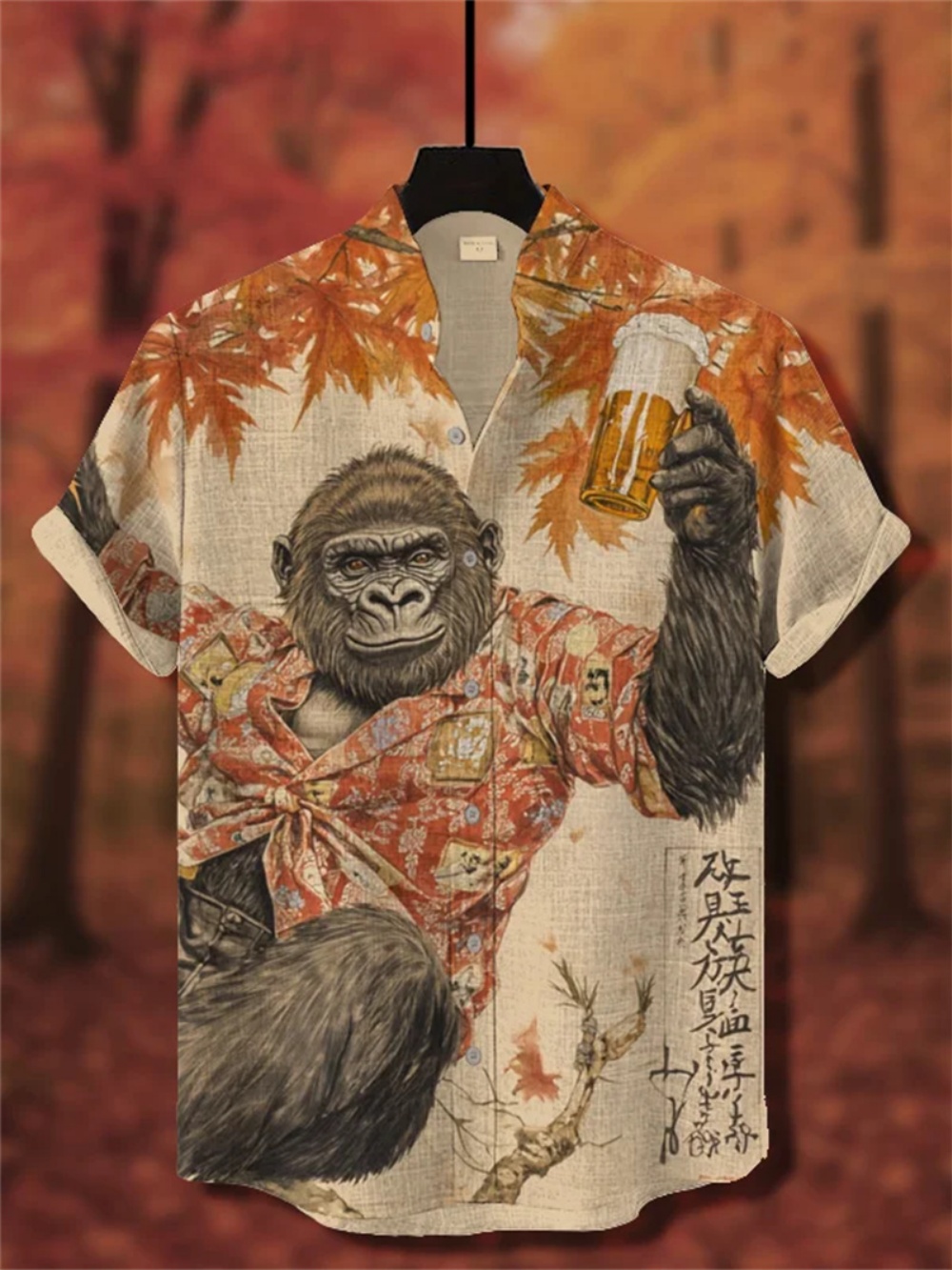 Heren zomer linnen overhemd ko - Street Fashion Shanghai recensie en prijs
