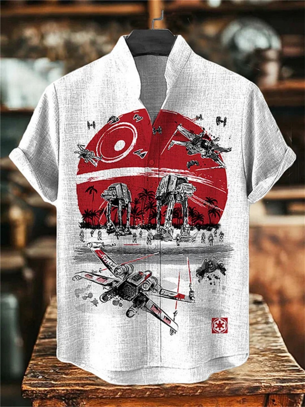 Heren zomer linnen overhemd ko - Street Fashion Shanghai recensie en prijs
