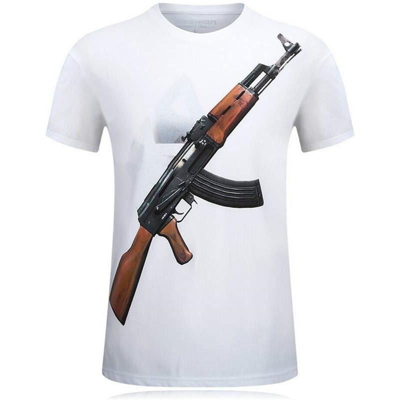 Stoere Guy Stijl 3D Print T-sh - Street Fashion Guys recensie en prijs