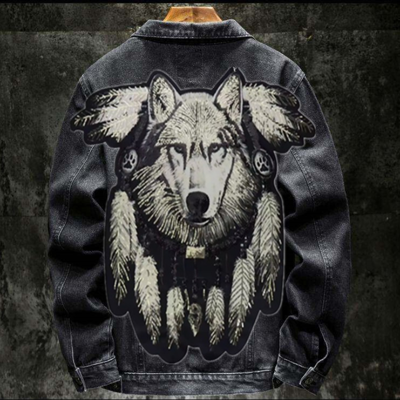 Amerika Vintage Zware Wolf Geb - Street Fashion Jeans Men recensie en prijs