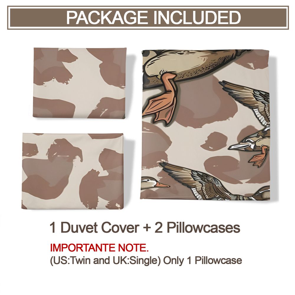 Flying Duck dekbedovertrekset  - Camo Pattern Set recensie en prijs