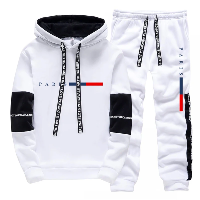 Herenset/Hoodie/Broek Parijse  - Street Fashion China recensie en prijs