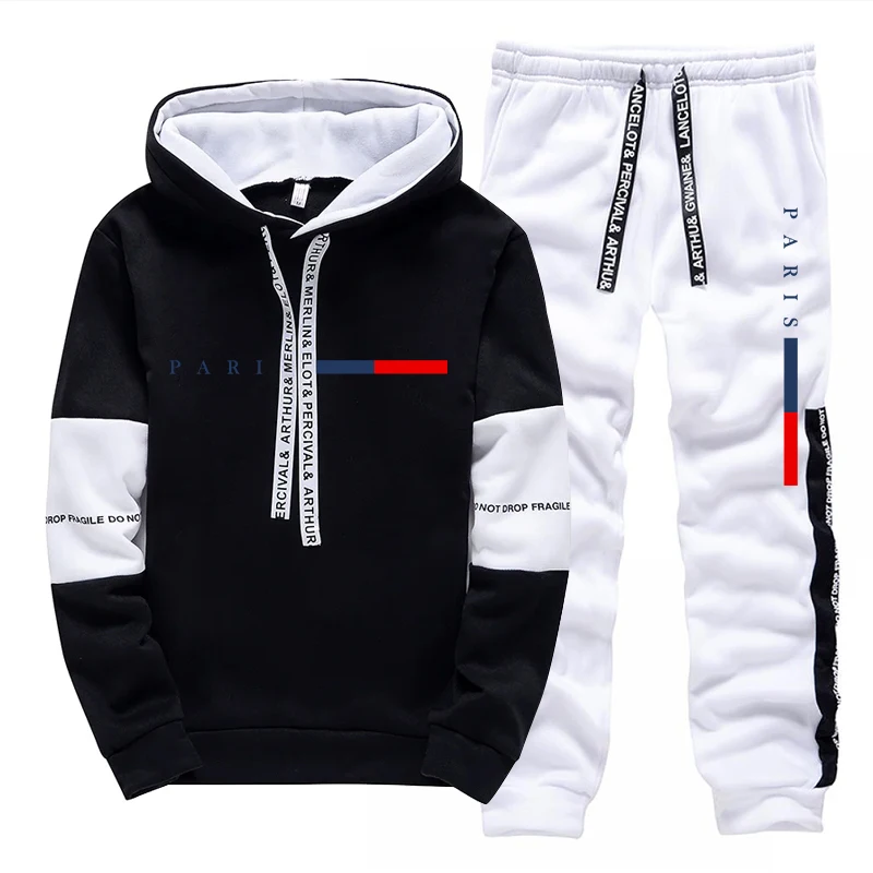 Herenset/Hoodie/Broek Parijse  - Street Fashion China recensie en prijs