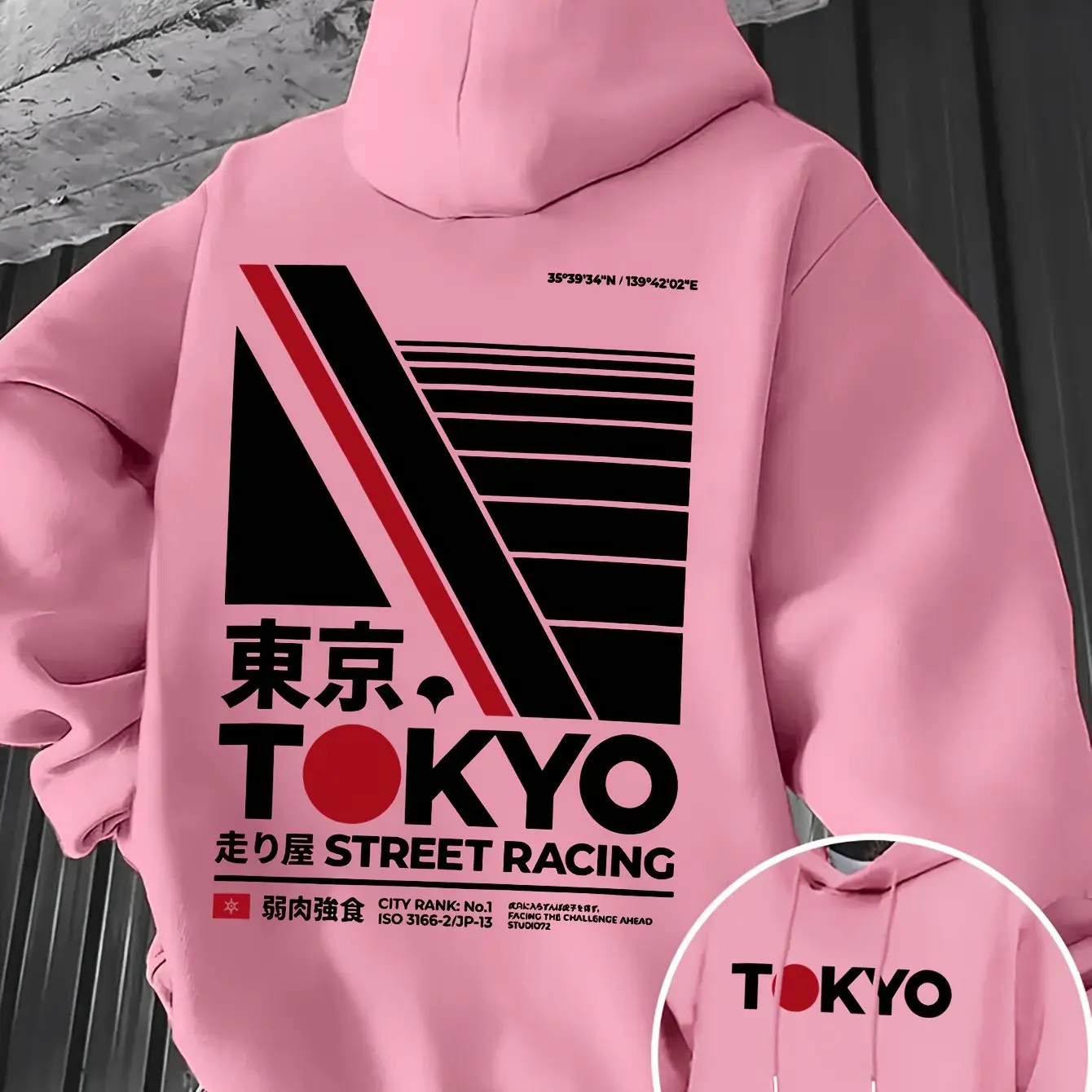 Retro JDM Tokyo Racing Double  - Street Fashion Guys recensie en prijs