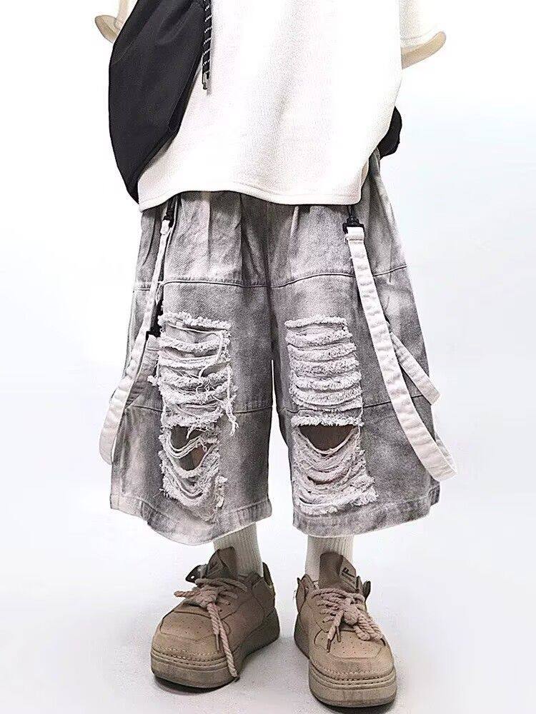 Retro hiphop heren gescheurde  - Street Fashion Jeans Men recensie en prijs