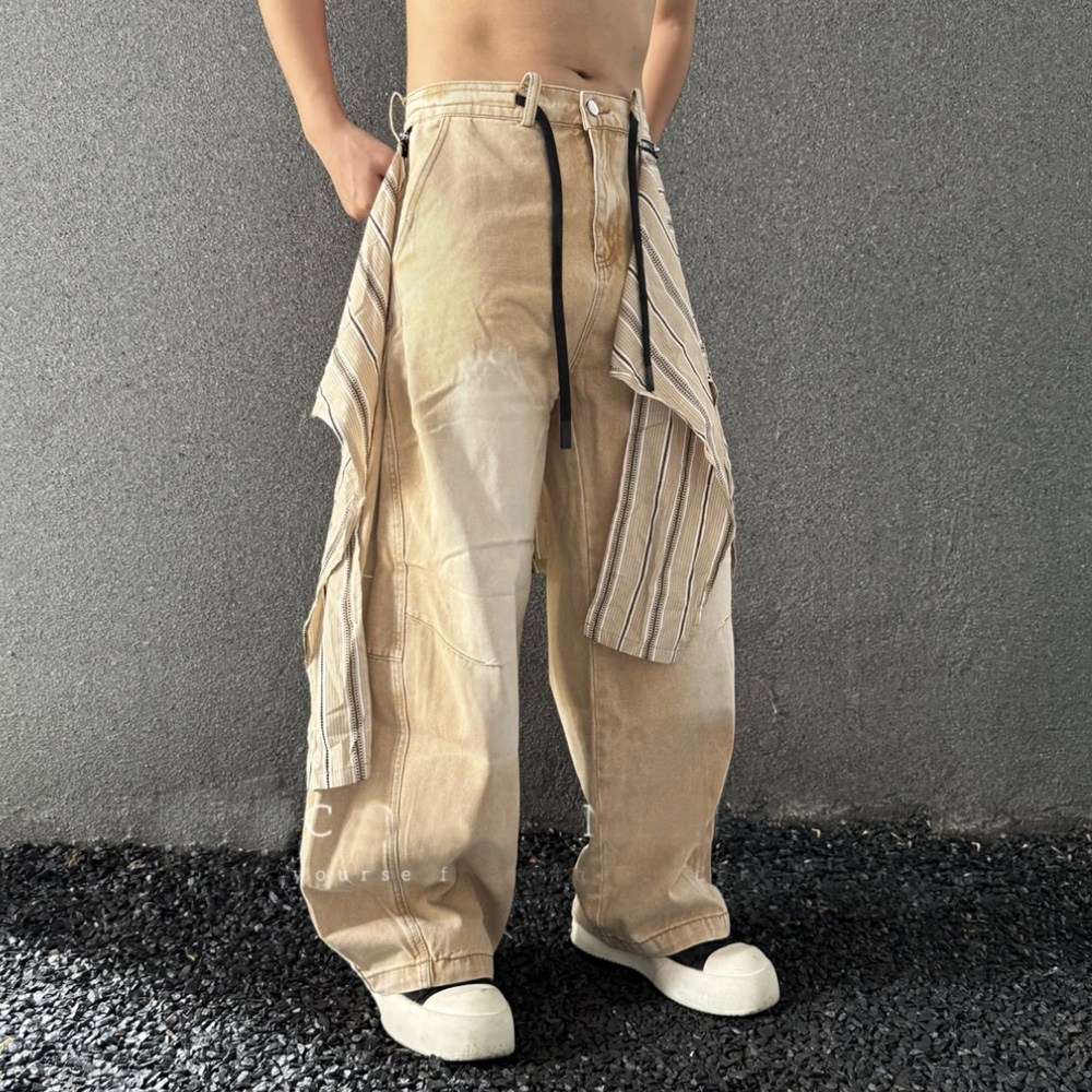 Mannen Vrouwen Afneembare Geru - Street Fashion Jeans Men recensie en prijs