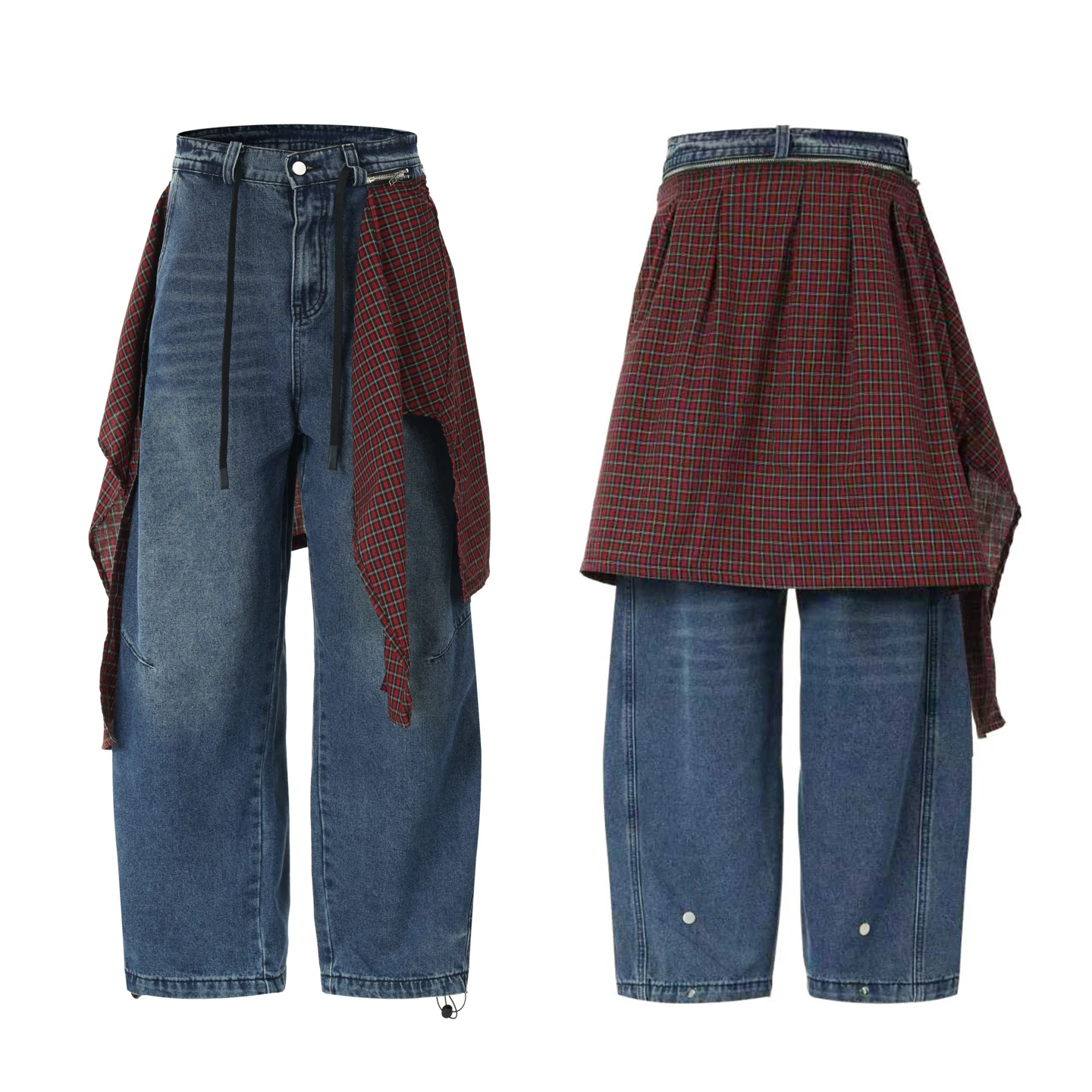 Mannen Vrouwen Afneembare Geru - Street Fashion Jeans Men recensie en prijs